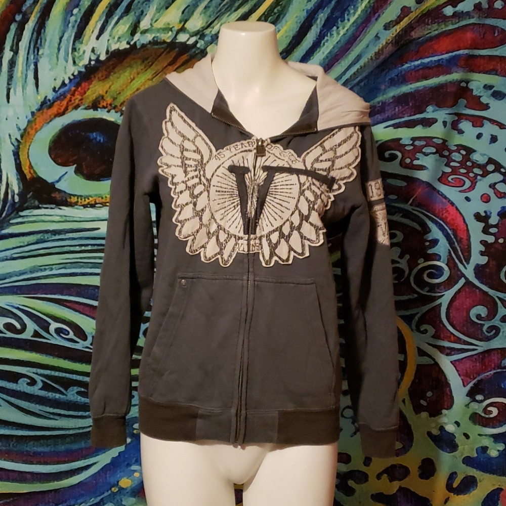 vans hoodie size l